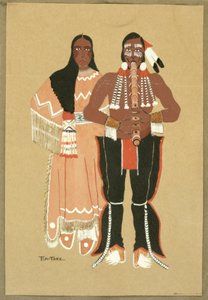 Love Call (tempera na papíře)